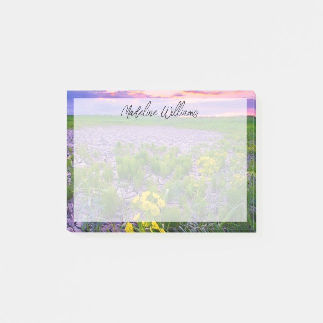 Flowers | North Dakota Red River Valley Post-it Notes (Front)
