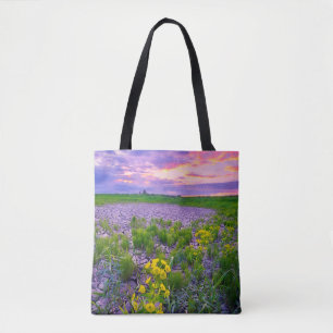Flowers   North Dakota Red River Valley Tote Bag