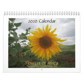 Flowers of Africa Calendar
