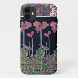 Flowers of Art Nouveau Style, Mucha Case-Mate iPhone Case