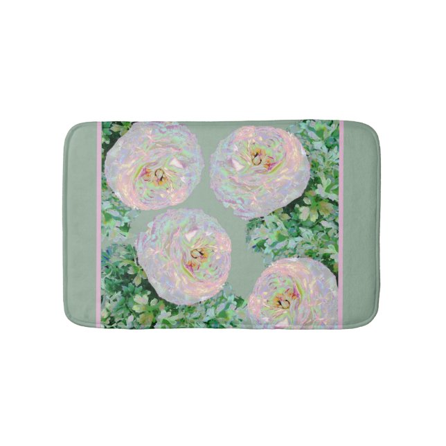 Flowers of Beauty Bath Mat (Front)