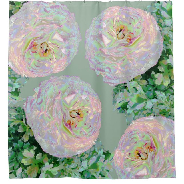 Flowers of Beauty Shower Curtain (Front)