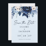 Flowers of Blue Save The Date<br><div class="desc">Flowers of Blue Save the Date</div>