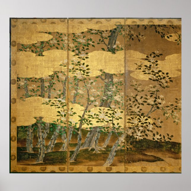 Flowers of Camellias Poster (Front)