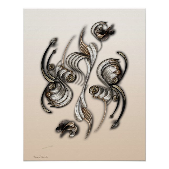 "Flowers of Earth", Glossy Poster (Front)