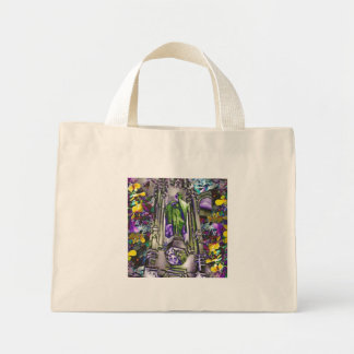 Flowers of evil mini tote bag