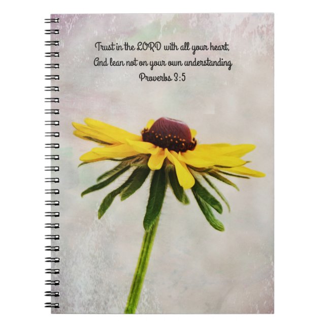 Flowers of Faith Promise Prayer Notebook (Front)