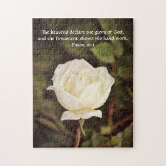 Flowers of Faith Psalm Rose Puzzle
