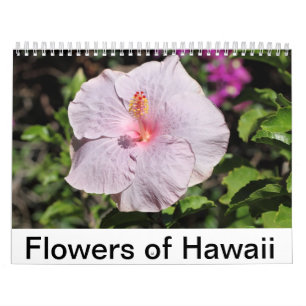Flowers of Hawaii Calendar