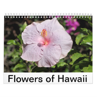 Flowers of Hawaii Calendar