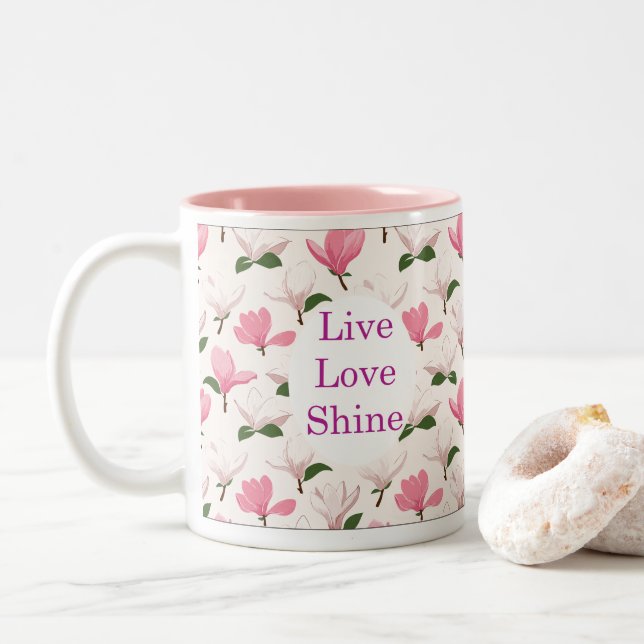 Flowers of Hope Mug (With Donut)