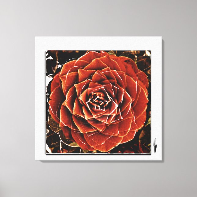 Flowers of Life Canvas Print (Front)