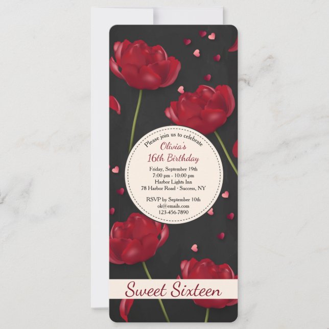 Flowers of Love Invitation (Front)