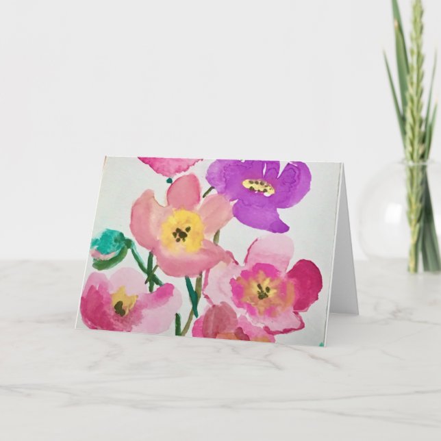 Flowers of Spring Card (Front)