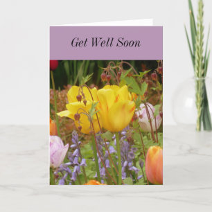 Flowers Of Tenderness Get Well Card