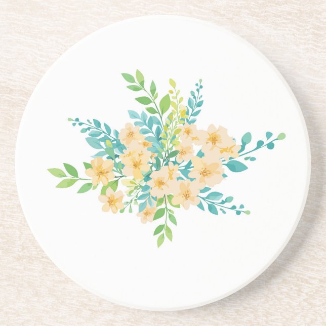 "Flowers of the Field" Coaster (Front)