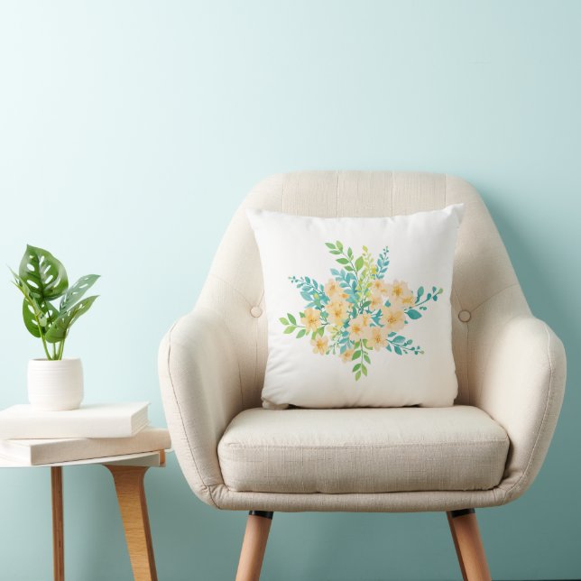 "Flowers of the Field" Cushion (Chair)