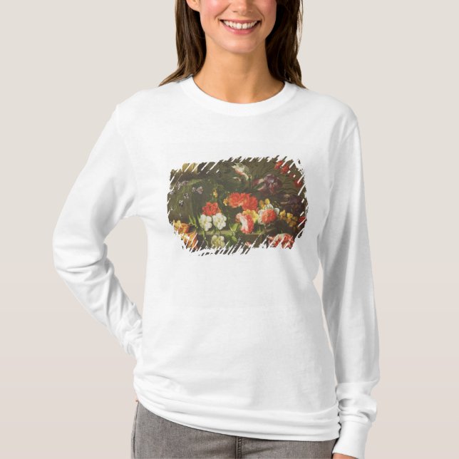 Flowers on a Ledge, 1665 T-Shirt (Front)