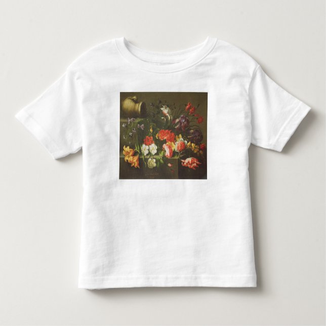 Flowers on a Ledge, 1665 Toddler T-Shirt (Front)
