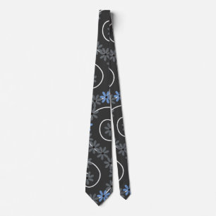 Flowers On Spiral Ties