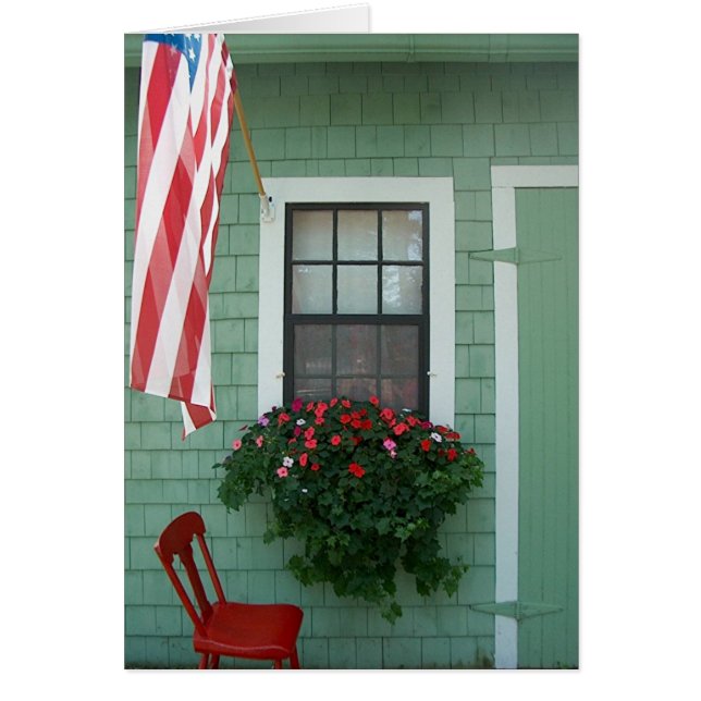 Flowers on the barn (Front)