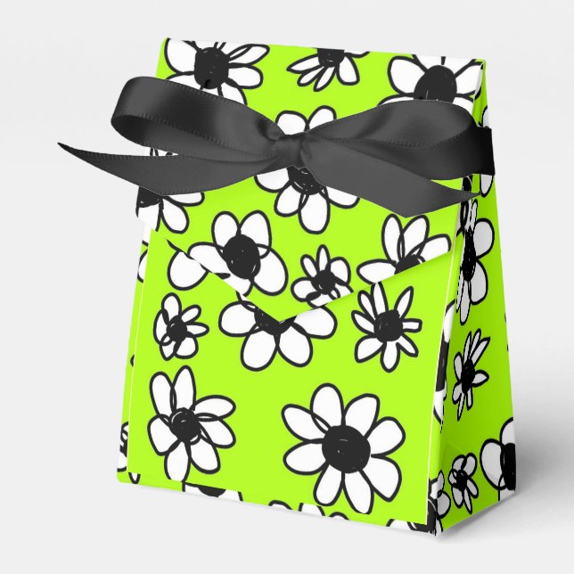flowers on the green box (Front Side)