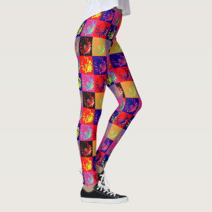 Flowers on the Wall + your ideas Leggings