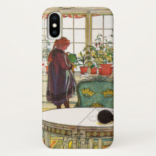Flowers on the Windowsill by Carl Larsson Case-Mate iPhone Case