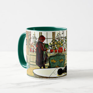 Flowers on the Windowsill  Mug