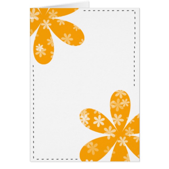 Flowers orange (Front)