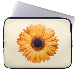 Flowers   Orange Gerbera Laptop Sleeve