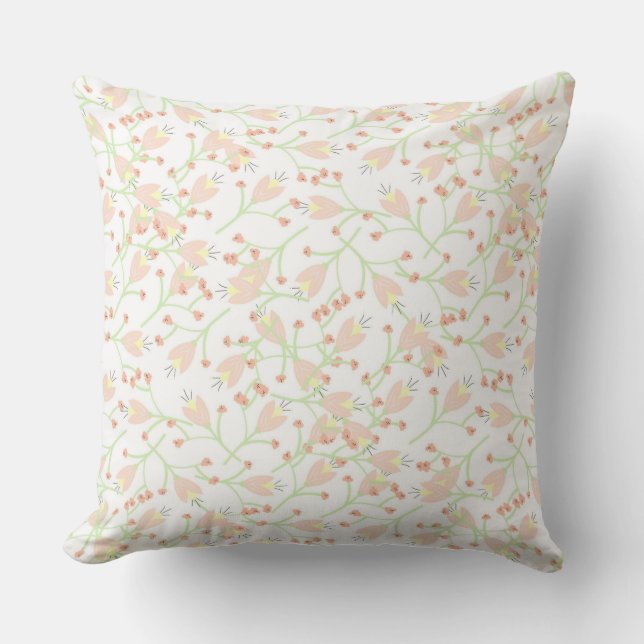Flowers Outdoor Cushion (Front)