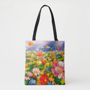 Flowers paintings monet painting claude impression tote bag