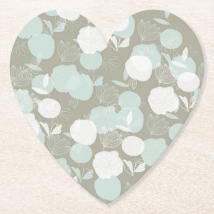Flowers Paper Coaster