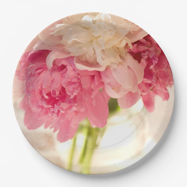 Flowers Paper Plate (Front)
