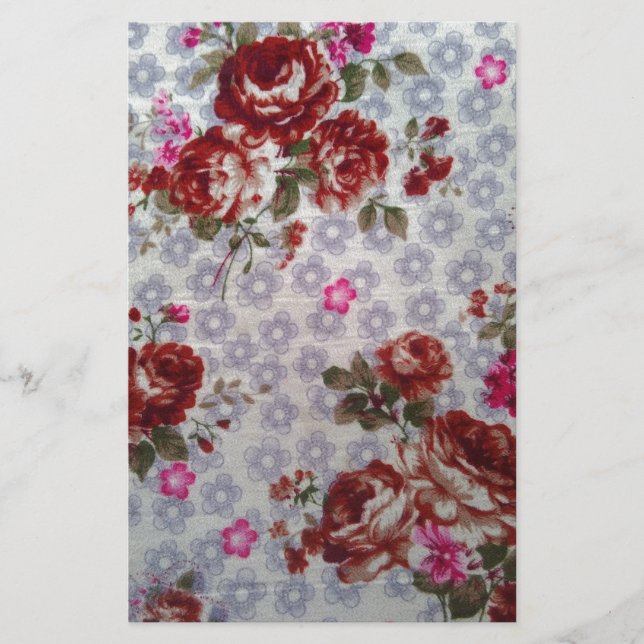 Flowers Paradise Stationery (Front)