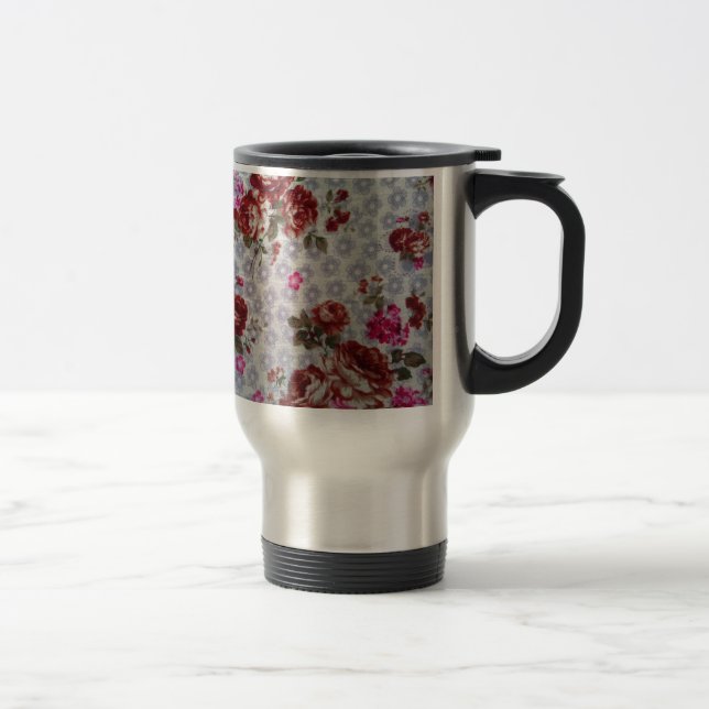 Flowers Paradise Travel Mug (Right)