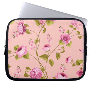Flowers Pattern 17 Laptop Sleeve