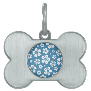 Flowers Pattern 5 Pet ID Tag