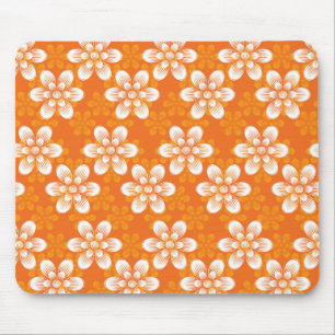Flowers Pattern Mouse Pad