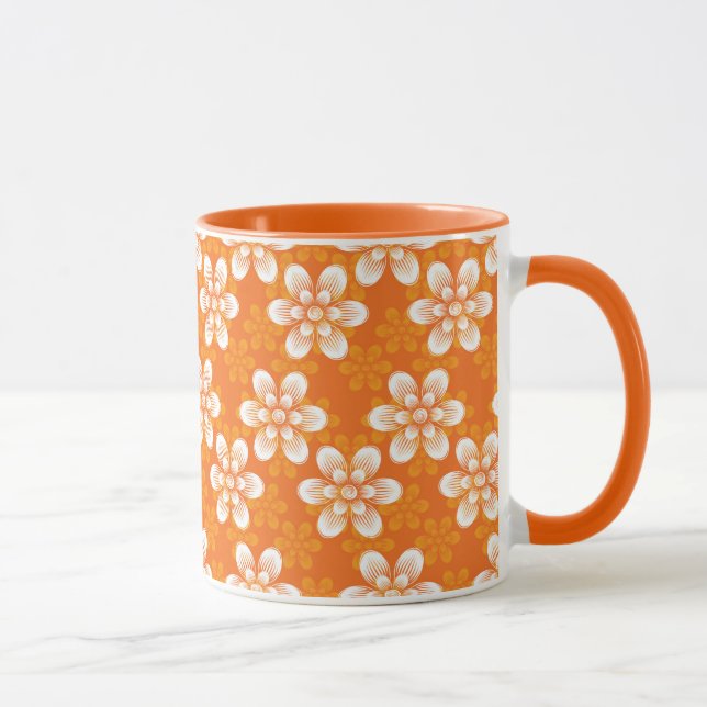 Flowers Pattern Mug (Right)
