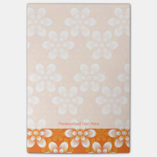 Flowers Pattern Post-it Notes
