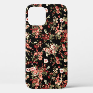 Flowers pattern. Seamless floral background. iPhone 12 Case