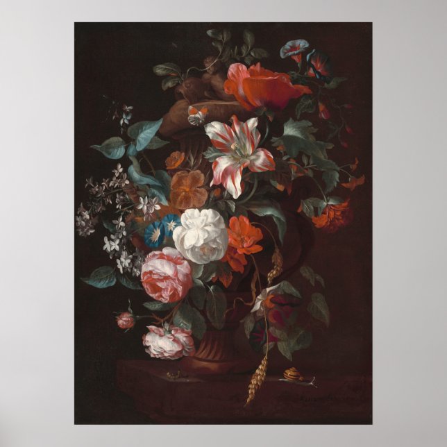 Flowers - Philip van Kouwenbergh Fine Art Poster (Front)