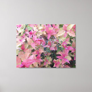 Flowers photo canvas print
