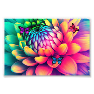  flowers Photo Enlargement