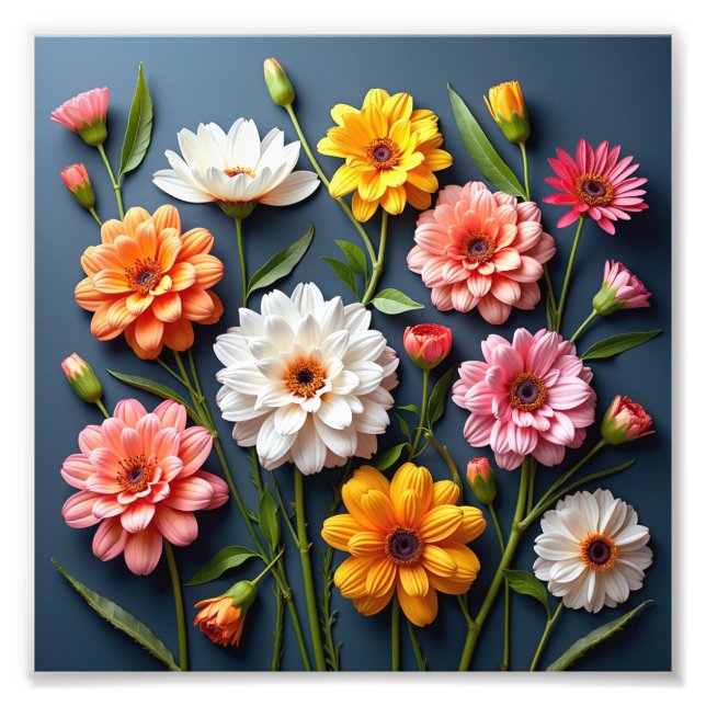 Flowers  photo print (Front)