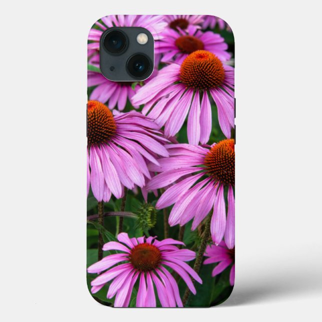 Flowers | Pink Coneflower Garden Case-Mate iPhone Case (Back)