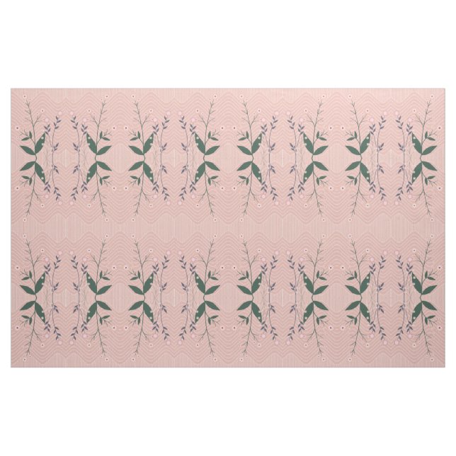 FLOWERS PINK  FABRIC (Fat Quarter)