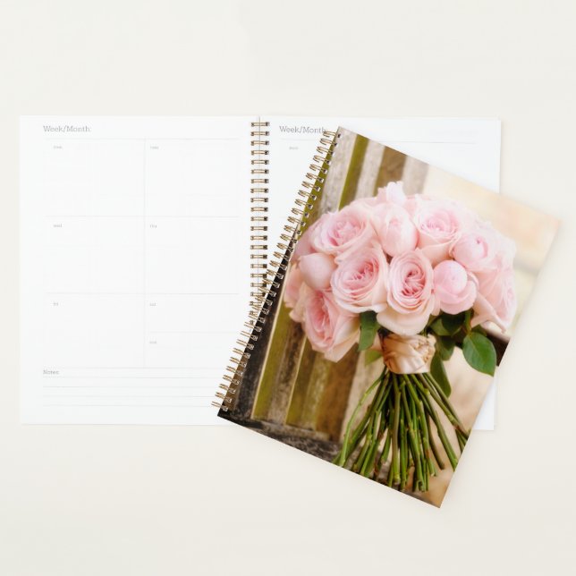 Flowers | Pink Rose Bouquet Planner (Display)